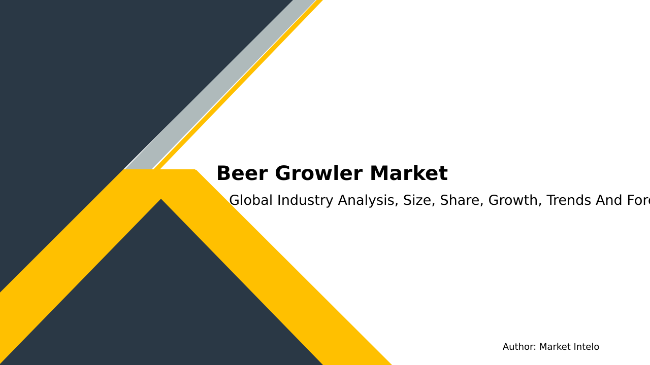 Beer Growler Market Research Report 2033